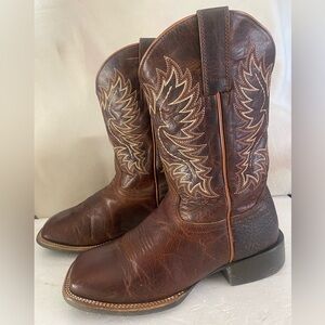 RANK.45-Xero Gravity Unit Men’s Size 8.5-EE-Style BBMPO1Brown Leather Boots .